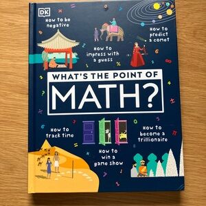 What's the Point of Math? Kids Book - Blue